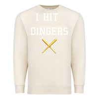 Sandshell i hit dingers baseball Premium Sweatshirt - maiPhamDesign