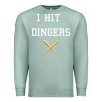 Seafoam i hit dingers baseball Premium Sweatshirt - maiPhamDesign
