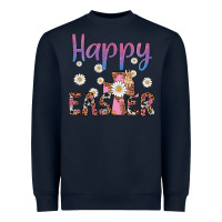 Navy happy easter cross Heavyweight Sweatshirt - Artiststas