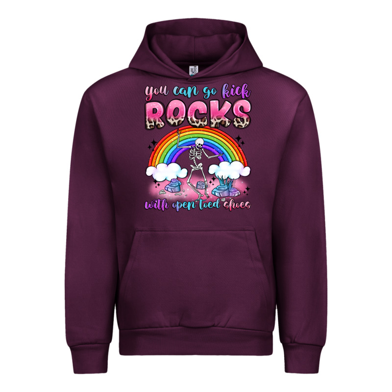 You Can Go Kick Rocks With Open Toed Shoes Urban Hoodie by JahusDesignShop | Teevron