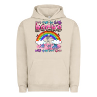 Pigment French Oak you can go kick rocks with open toed shoes Urban Hoodie - JahusDesignShop