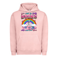Pigment Salmon you can go kick rocks with open toed shoes Urban Hoodie - JahusDesignShop