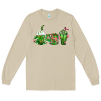 Mushroom Cactus Lover Cactus Coffee Cups Long Sleeve Tee - FaDigitalArtStudio
