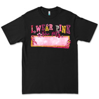 Black Personalized i wear pink for my Premium Tee - texasbilliewilder