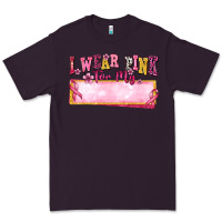 Plum Personalized i wear pink for my Premium Tee - texasbilliewilder