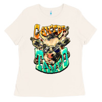 Bone Can't be tamed cow Ladies Tee - HowdyJamesFarm