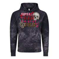 Cloud Black Valentine's Day roses are red i am going to bed Vintage Hoodie - FaDigitalArtStudio