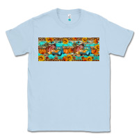 Dusty Blue Farm life fall Classic Tee - Artiststas