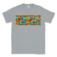 Heather Grey Farm life fall Classic Tee - Artiststas