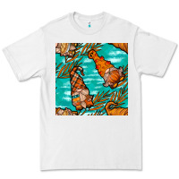 White Fall gnomes Premium Tee - NancyCooperArtShop
