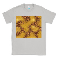 Moon Dust gold glitter with leopard pattern Classic Tee - TumblerDesignByShophia