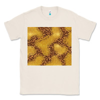 Natural gold glitter with leopard pattern Classic Tee - TumblerDesignByShophia