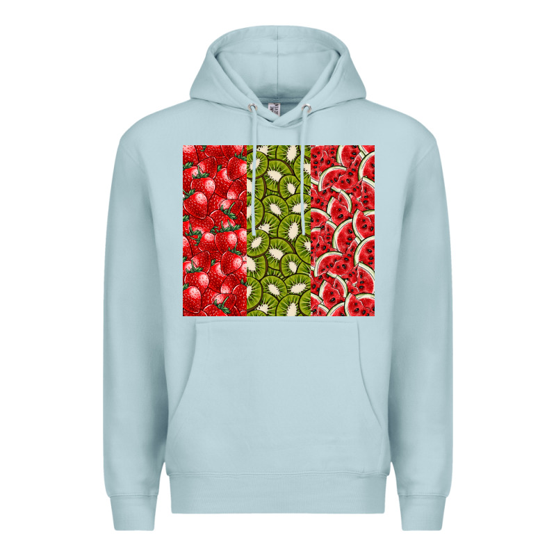Summer Fruits Premium Hoodie by CowhideDigitalArt | Teevron