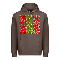 Coffee summer fruits Premium Hoodie - CowhideDigitalArt