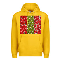 Lemon summer fruits Premium Hoodie - CowhideDigitalArt