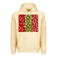 Pina Colada summer fruits Premium Hoodie - CowhideDigitalArt