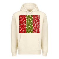 Sandshell summer fruits Premium Hoodie - CowhideDigitalArt