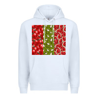 White summer fruits Premium Hoodie - CowhideDigitalArt
