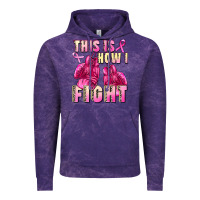 Cloud Purple This is how i fight Vintage Hoodie - FaDigitalArtStudio
