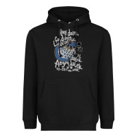 Black Little can of hate movie special dalek Heavyweight Hoodie - maiPhamDesign