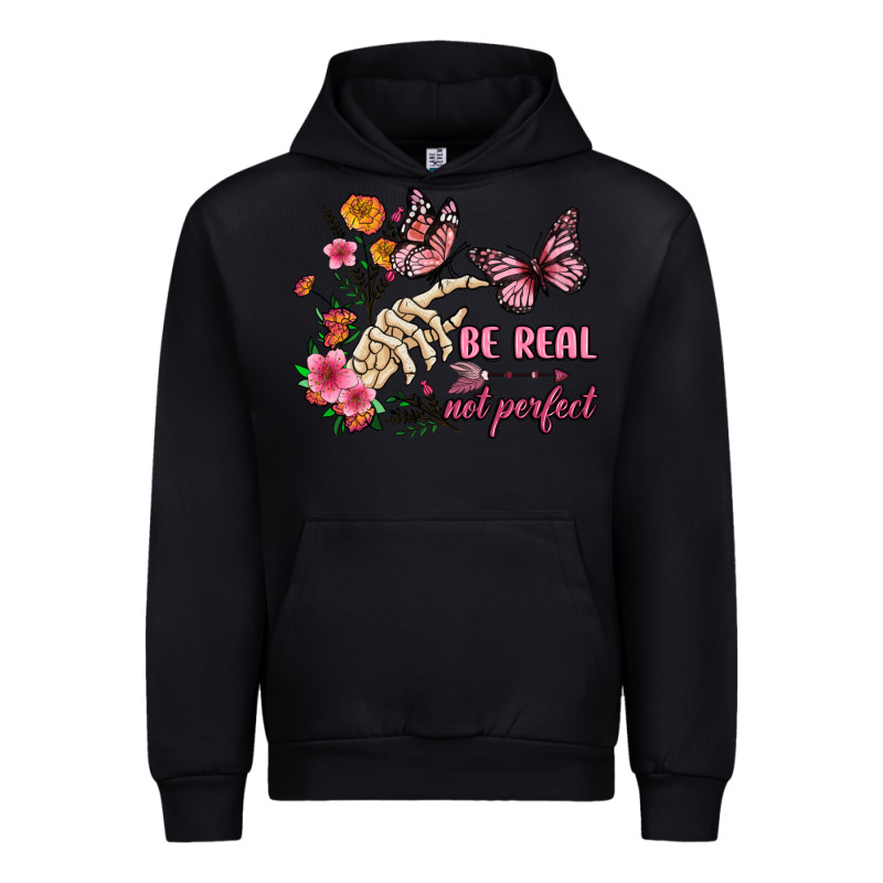 Be Real Not Perfect Urban Hoodie by JahusDesignShop | Teevron