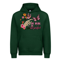 Forest Green be real not perfect Urban Hoodie - JahusDesignShop
