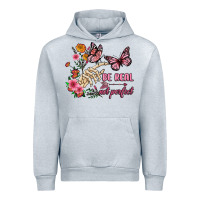 Heather Grey be real not perfect Urban Hoodie - JahusDesignShop