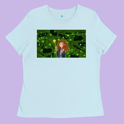 Wizard Girl And Cat Ladies Tee Designed By Tumblerdesignbyshophia
