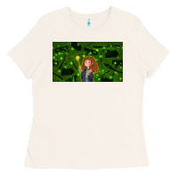 Bone wizard girl and cat Ladies Tee - TumblerDesignByShophia