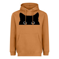 Meerkat Peeking Cat Heavyweight Hoodie - maiPhamDesign