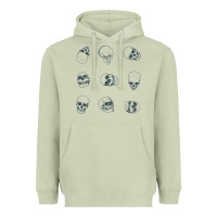 Matcha Skulls Heavyweight Hoodie - maiPhamDesign
