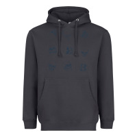 Smoke Skulls Heavyweight Hoodie - maiPhamDesign