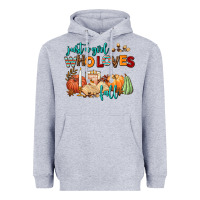 Heather Grey just a girl who loves fall Heavyweight Hoodie - AdoDesignShop