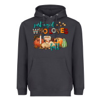 Smoke just a girl who loves fall Heavyweight Hoodie - AdoDesignShop