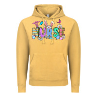 Vintage Mustard Easter Nurse Vintage Hoodie - OliviaCreatesArt