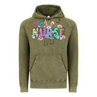 Vintage Olive Easter Nurse Vintage Hoodie - OliviaCreatesArt