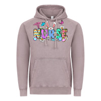 Vintage Zinc Easter Nurse Vintage Hoodie - OliviaCreatesArt