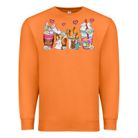 Carrot easter coffee cups Premium Sweatshirt - AdoDesignShop