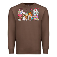 Chestnut easter coffee cups Premium Sweatshirt - AdoDesignShop