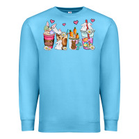 Ocean Blue easter coffee cups Premium Sweatshirt - AdoDesignShop