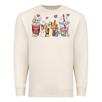 Sandshell easter coffee cups Premium Sweatshirt - AdoDesignShop