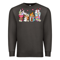 Smoke easter coffee cups Premium Sweatshirt - AdoDesignShop