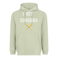 Matcha i hit dingers baseball Heavyweight Hoodie - maiPhamDesign