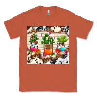 Copper cowhide succulent Classic Tee - TumblerDesignByShophia