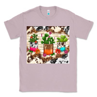 Lilac cowhide succulent Classic Tee - TumblerDesignByShophia