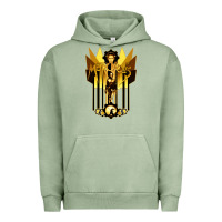 Pigment Oil Green #metropolis drama Urban Hoodie - maiPhamDesign