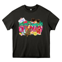 School Counselor Off Duty Heavy Core Tee | Teevron