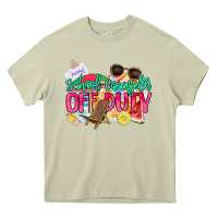 Mossy School counselor off duty Heavy Core Tee - NancyCooperArtShop