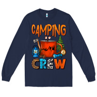 Navy camping crew camper coffee mug Long Sleeve Tee - FaDigitalArtStudio