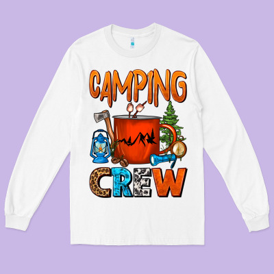 Camping Crew Camper Coffee Mug Long Sleeve Tee Designed By Fadigitalartstudio